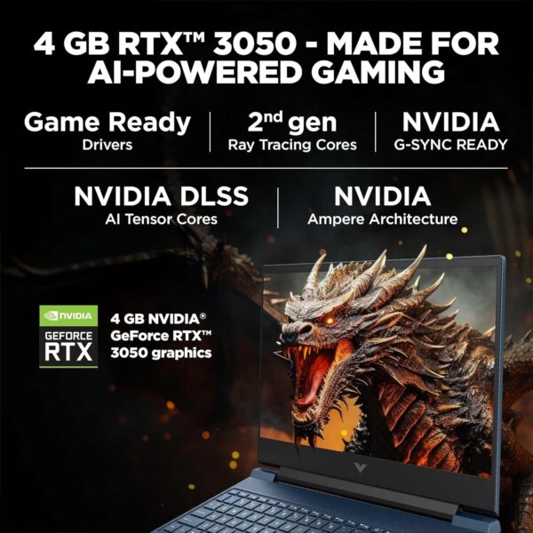 HP Victus Gaming Laptop15-fa0333TX - Image 2