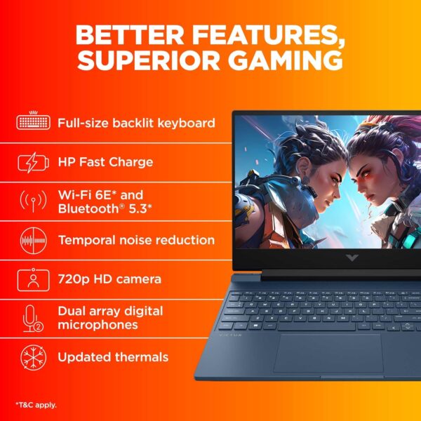 HP Victus Gaming Laptop15-fa0333TX - Image 4